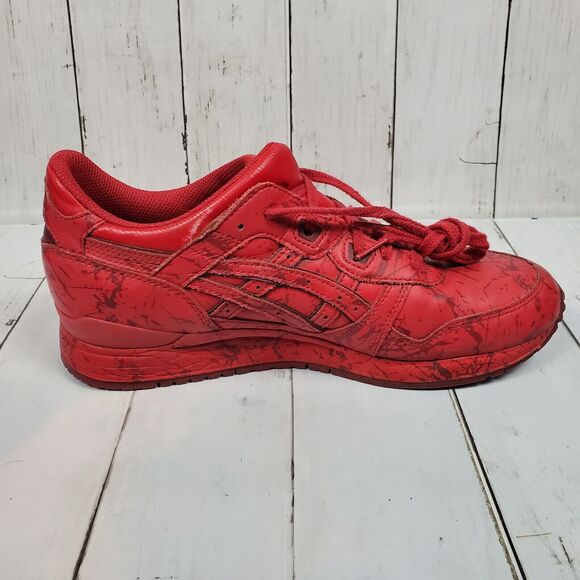 ASICS Gel Lyte III Marble Pack Mens Size 10 Red Sneakers H627L Paint Splatter main image 10